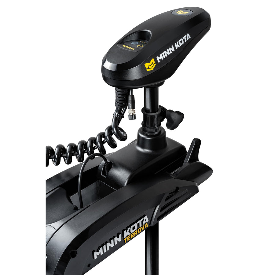 Minn Kota Bow-Mount Terrova Electric Trolling Motor with GPS, Spot-Lock – 80 Lb. Thrust, 60 in. Shaft, Freshwater
