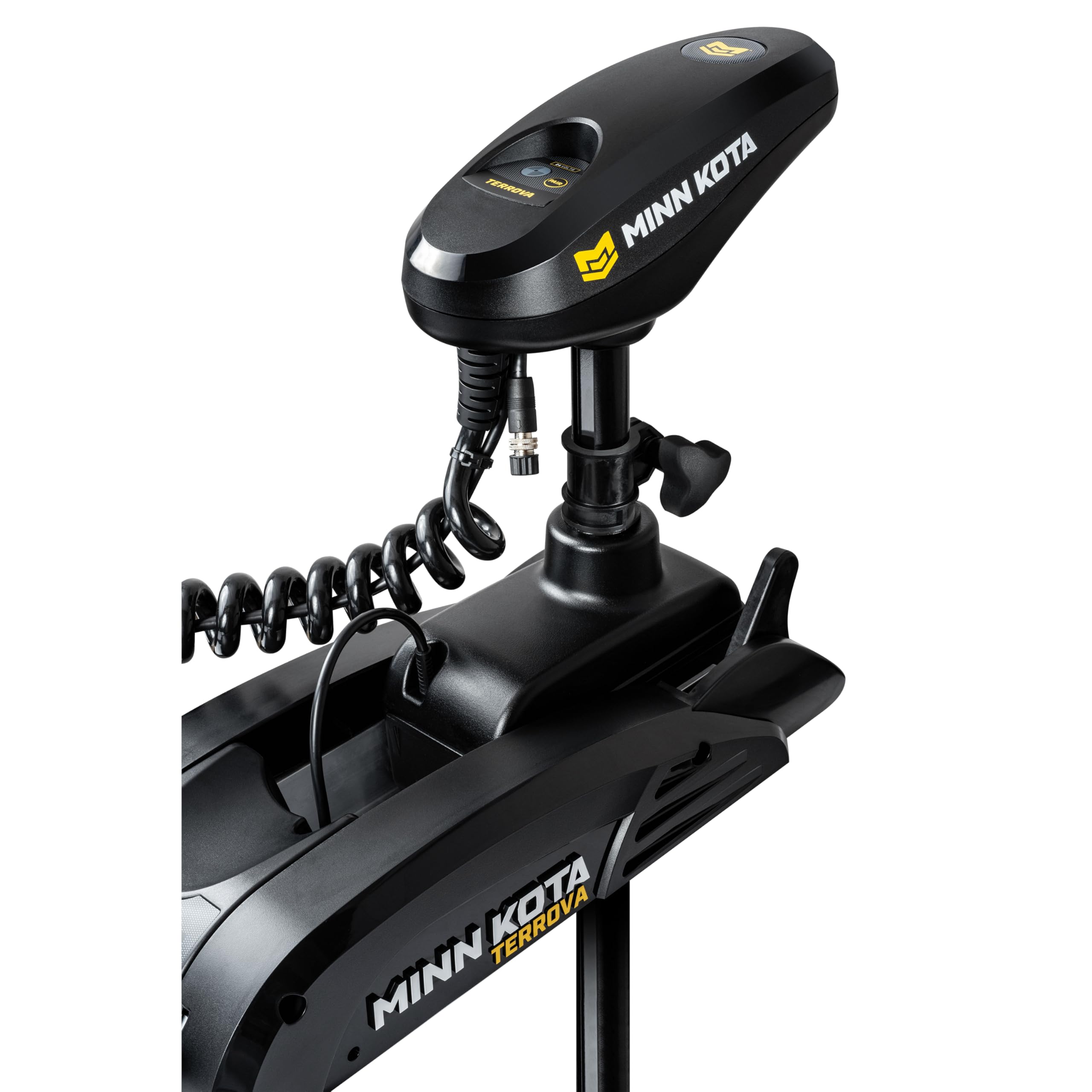Minn Kota Bow-Mount Terrova Electric Trolling Motor with GPS, Spot-Lock – 55 Lb. Thrust, 54 In. Shaft, Freshwater