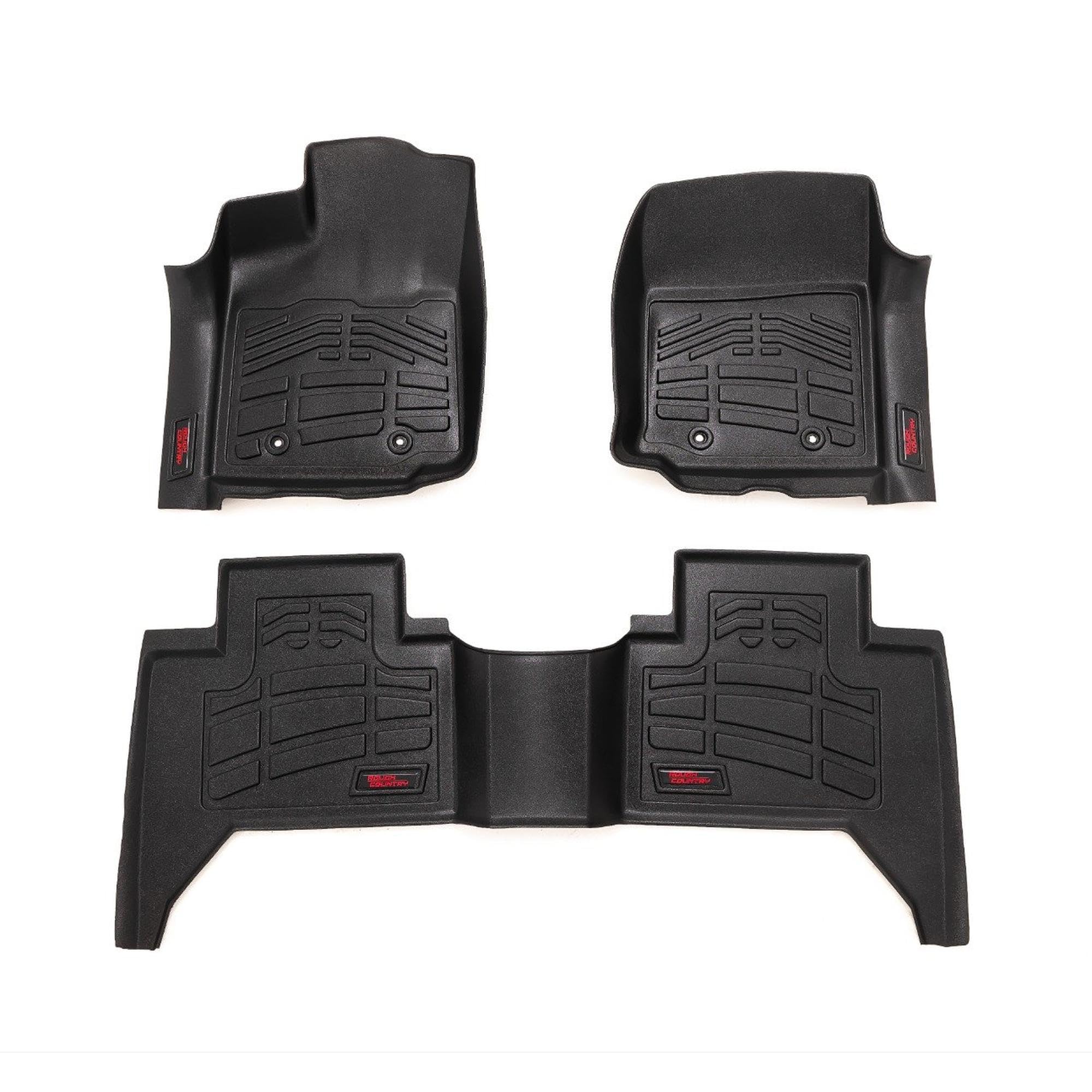 Sure-Fit Rough Country Floor Mats for 2016-2023 Toyota Tacoma - SM71216