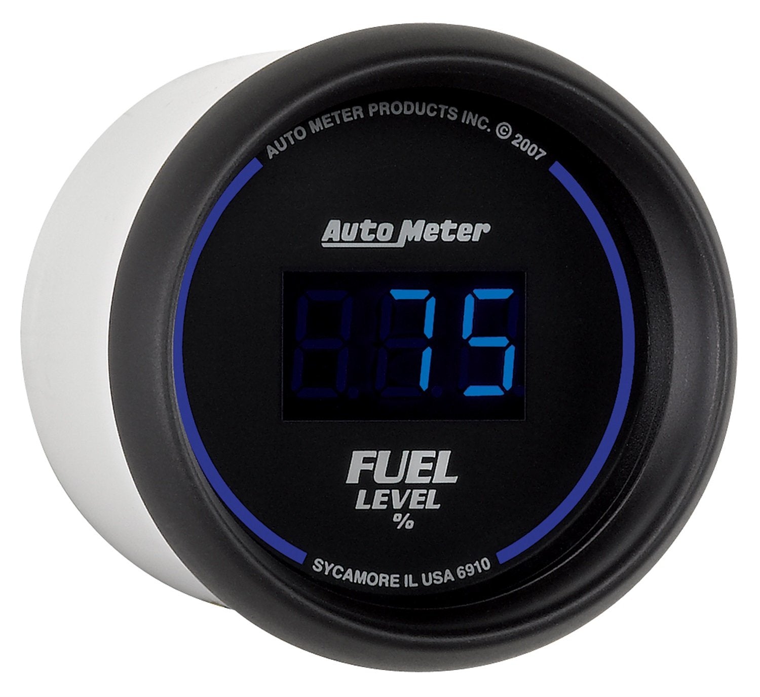 Auto Meter Cobalt Digital 2-1/16" 0-280 ohm Digital Fuel Level Programmable Empty - Full Range with Preset