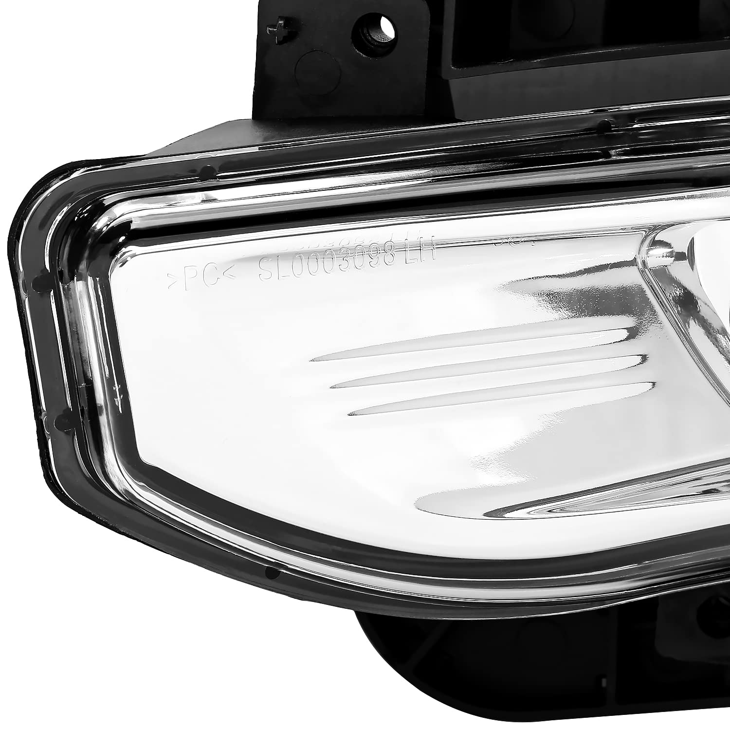 Fog Lights SPEC-D TUNING Chrome w/Switch and Wiring Harness Compatible with 2017-2019 Nissan Versa Note Hatchback, L+R Pair Assembly
