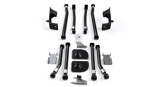 2” Alpine Mid Flexarm Rear Stretch Kit & Front Alpine Long Flexarm Kit: JK/JKU