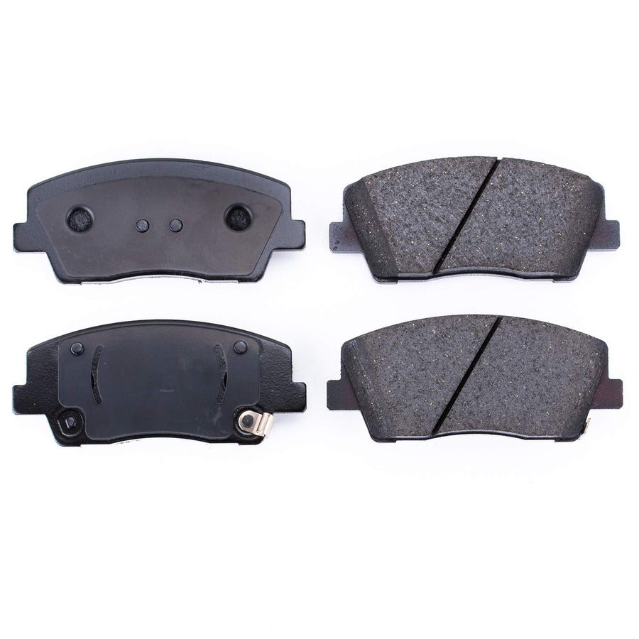 Z16 Evolution Power Stop Front Ceramic Brake Pad Set For Genesis G70 2019-2020, Kia Stinger 2018-2020 [Model Specific]