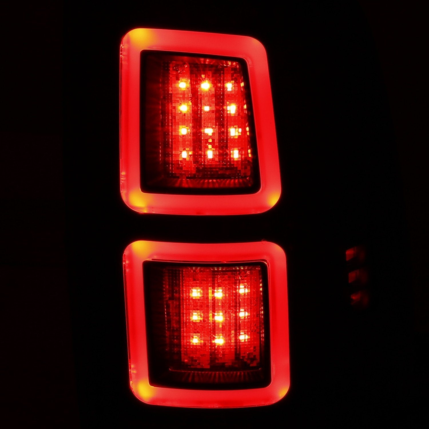 LED Smoke Anzo 311274 13-17 Dodge Ram 1500/2500/3500 Taillights LED Smoke