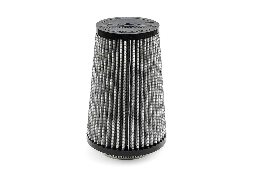 HPS Performance Air Filter 7" Element Length, 2.75" ID, 7.62" Overall Length, Gray, HPS-4327