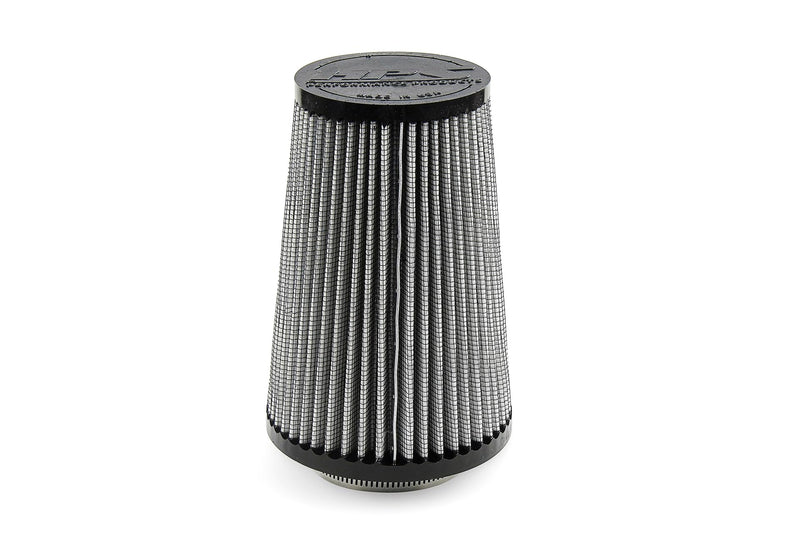 HPS Performance Air Filter 7" Element Length, 2.75" ID, 7.62" Overall Length, Gray, HPS-4327