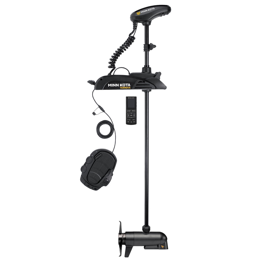 Minn Kota Bow-Mount Terrova Electric Trolling Motor with GPS, Spot-Lock, MEGA Down Imaging – 80 Lb. Thrust, 45 in. Shaft, Freshwater