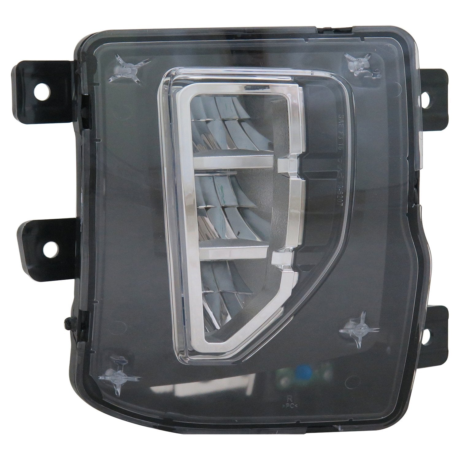 Right TYC Fog Light Assembly Compatible with 2016-2018 Chevrolet Silverado 1500