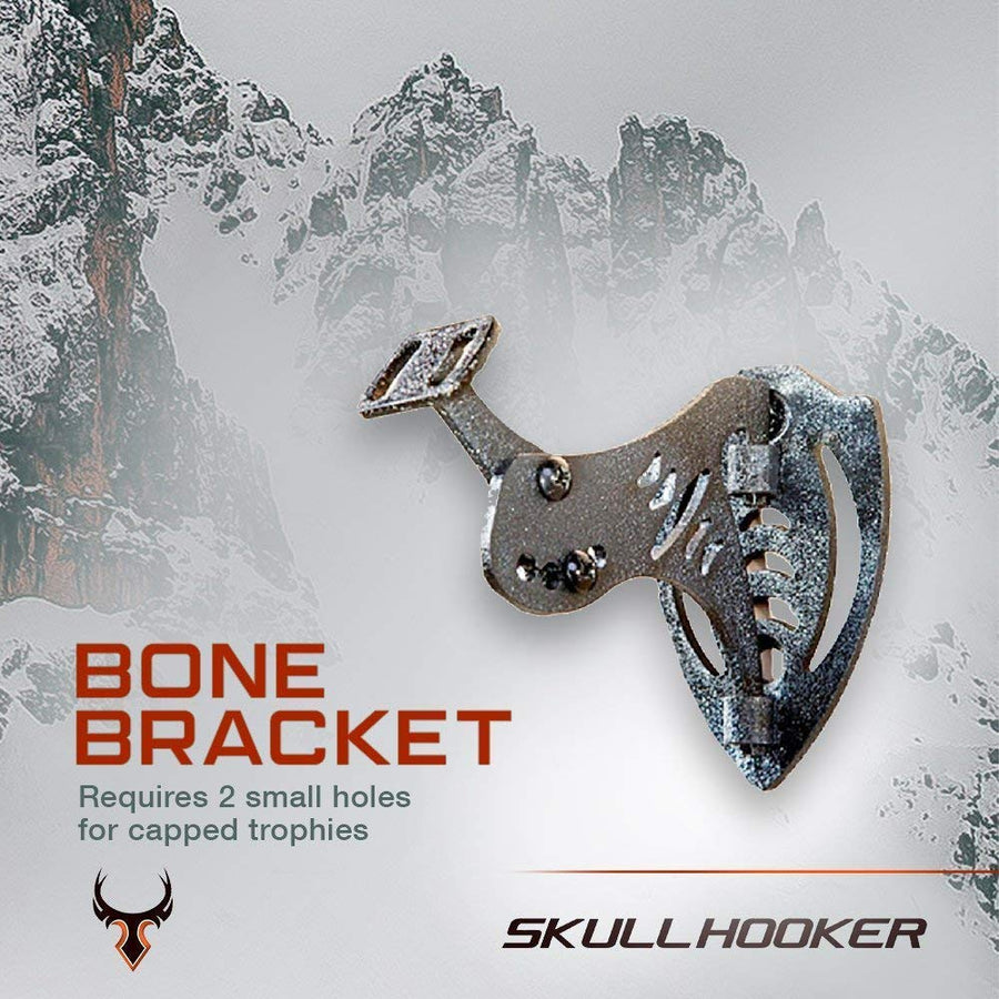 Skull Hooker Skull Cap Powder-Coated Steel - Designed for Small to Mid-Sized Game and can be Trimmed for a Custom Fit - American Deer Species, Blacktail Deer, Bongo, Bushbuck, Bushpig, Gazelle