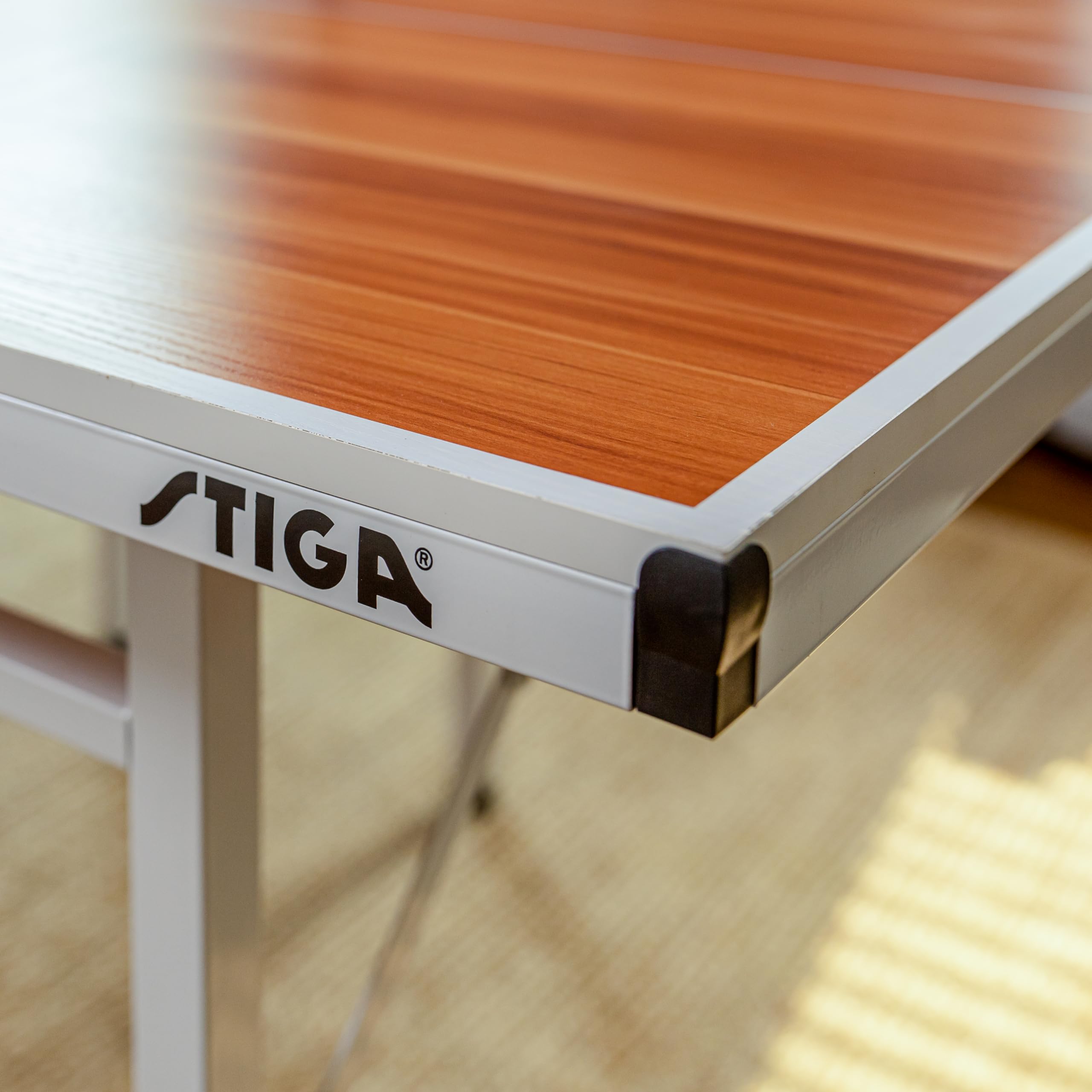 STIGA Space Saver - Ping Pong Table Compact - Separate Table Halves - Regulation Height - No Assembly Required