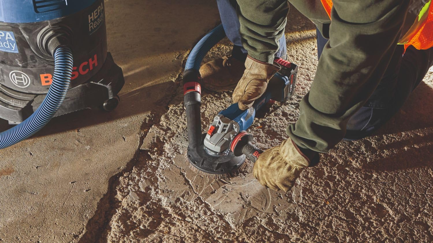 Bosch GWS18V-13PN 18V PROFACTOR™ 5 – 6 In. Angle Grinder with No Lock-On Paddle Switch (Bare Tool)