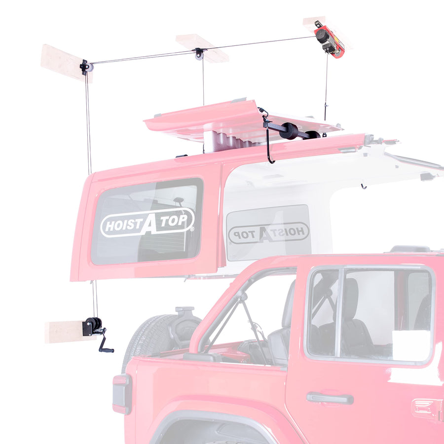 Lange Crank Hoist-A-Top Originals for 4 Door JL Jeep Wranglers 2018 Hardtop Removal System