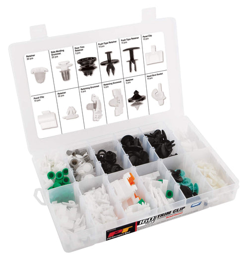 Volkswagen Trim Clips Performance Tool W5256 160pc | Trim Clips for Doors, Bumpers, Paneling & More | Most Popular Sizes for VW | Includes Case & Picture Insert for Quick Part Identification