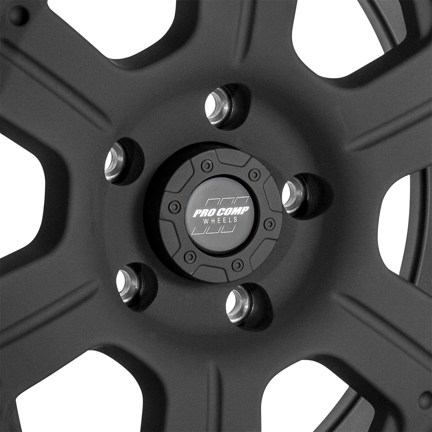 PXA89 Pro Comp Alloys 17X9 5X5.0 F-BLK -6MM - PXA7089-7973