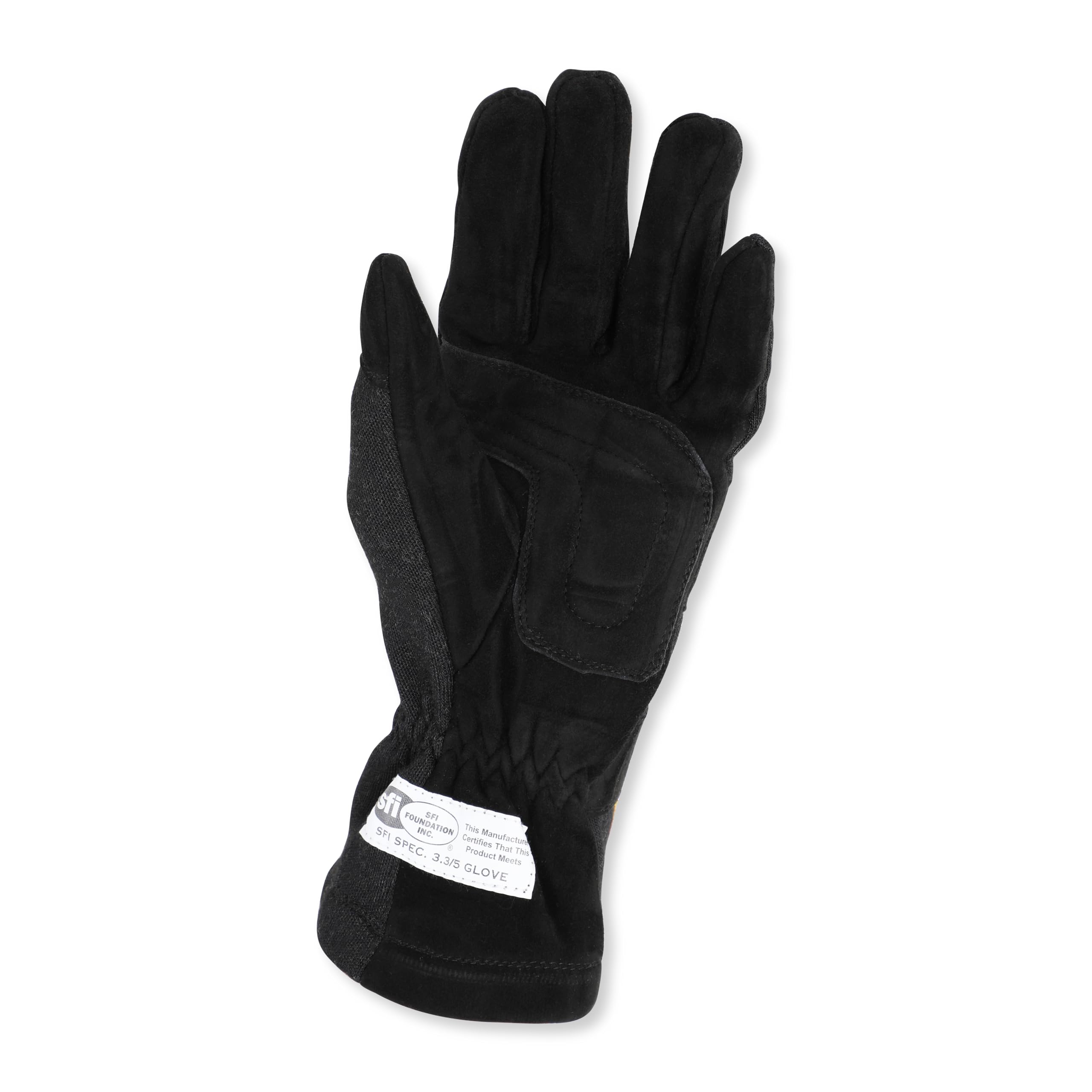 355007RQP RaceQuip® 355 Series Driving Gloves - SFI 3.3/5 - Black/Black - 2XL