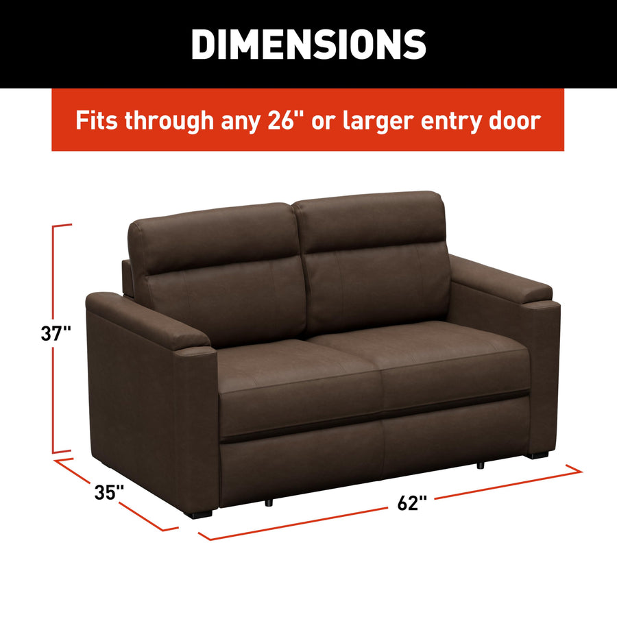 Signature Heritage Series THOMAS PAYNE 62" Satula RV Rest Easy Sleeper Sofa with Easy-to-Use Fold-Out Mechanism, 81" Bed Depth - 2024044233