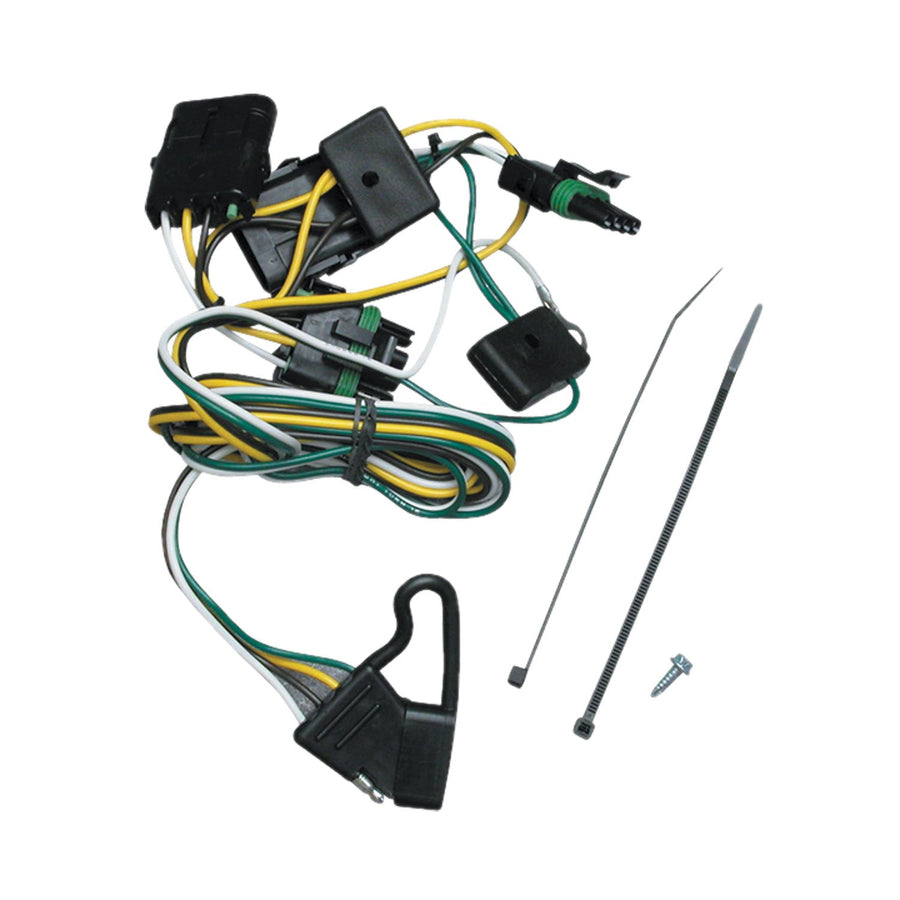 TEKONSHA T-One® 118356 T-Connector Harness, 4-Way Flat, Compatable with 1997-1997 Jeep TJ, 1991-1997 Jeep Wrangler Black