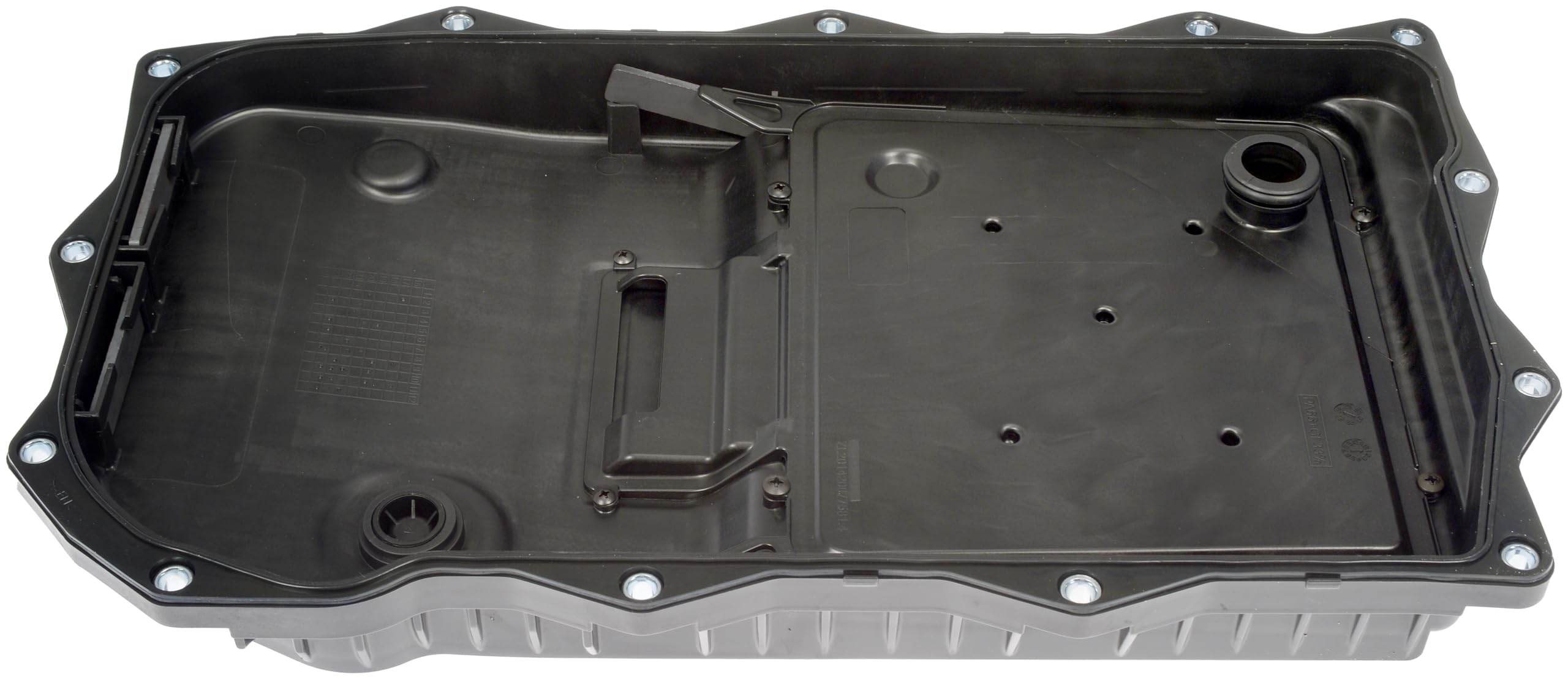 Transmission Pan Dorman 265-850 With Drain Plug, Gasket And Bolts Compatible with Select Models (OE FIX)