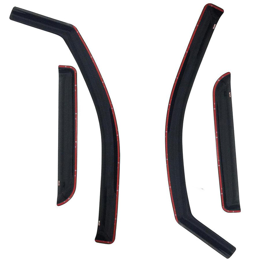 Westin Wind Deflector 72-39407 in-Channel 4pc fits 2007-2013 Silverado Sierra 1500 2007-2014 Silverado Sierra 2500 3500 Extended Cab