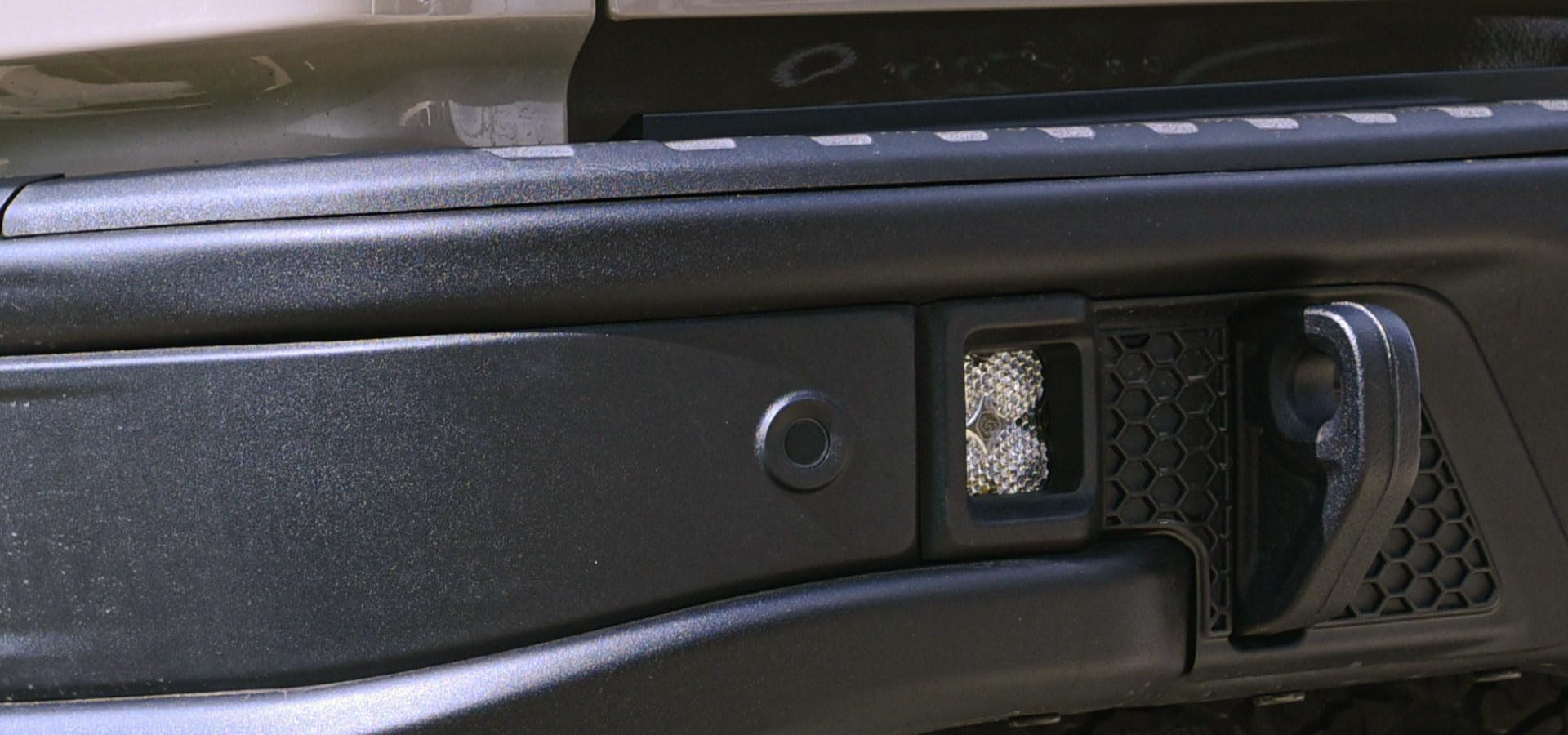 Rear Bumper AEV Aux Light Brackets Compatible with 2023-2026 Chevrolet Silverado ZR2 Bison & GMC Sierra AT4X AEV Addition