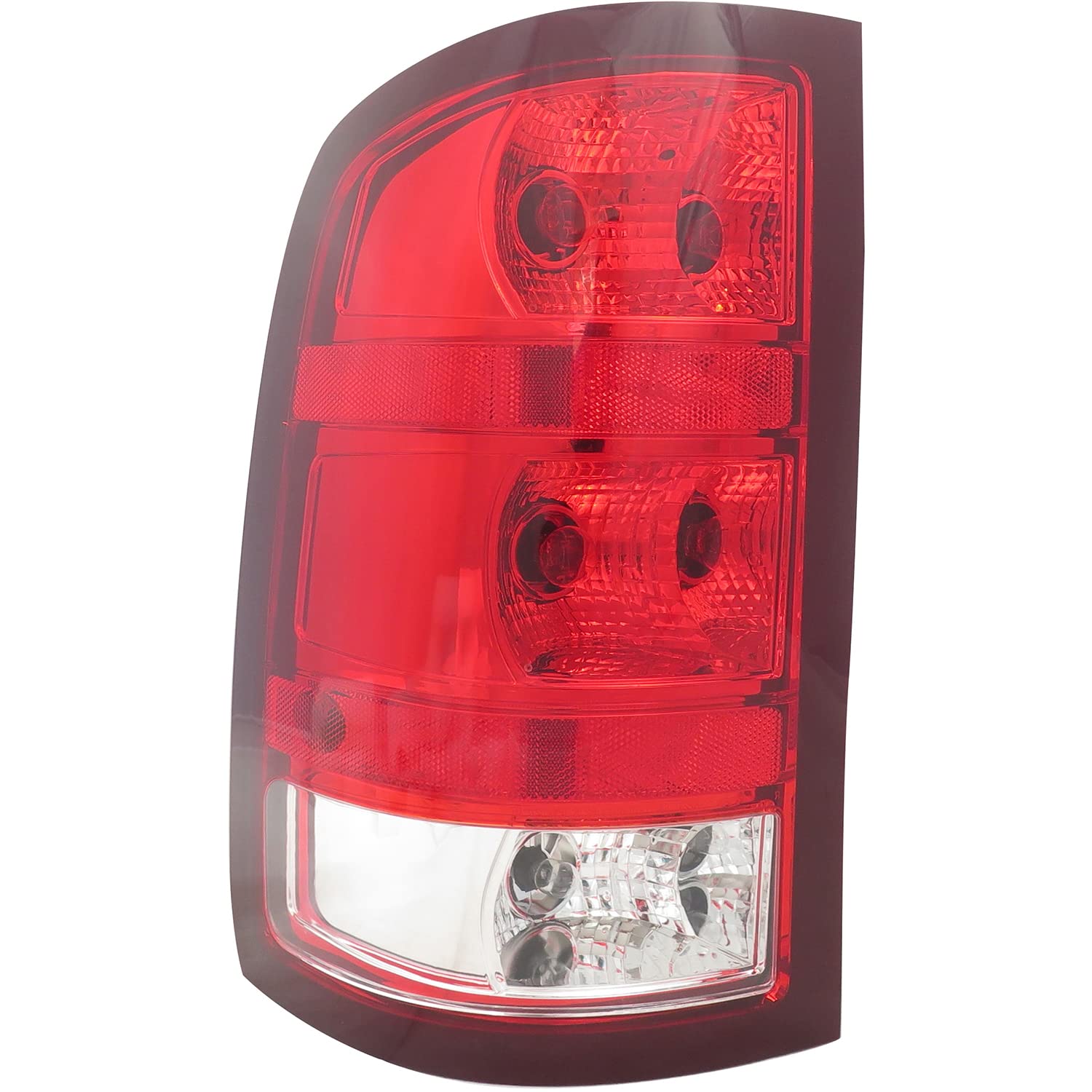 Left TYC Tail Light Assembly Compatible with 2010-2011 GMC Sierra Pickup