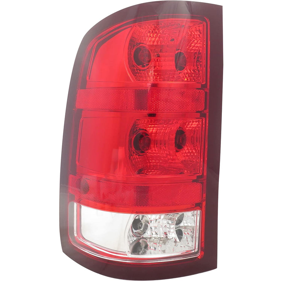 Left TYC Tail Light Assembly Compatible with 2010-2011 GMC Sierra Pickup