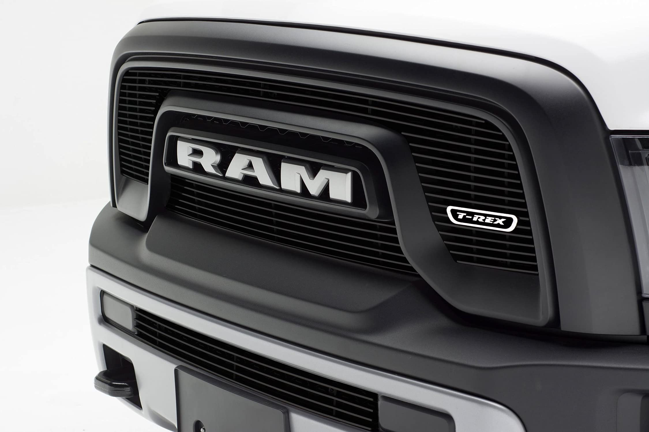 T-Rex Grilles Laser Billet Grille, 2015-2018 Ram 1500 Rebel, Black, 2 Pc, Overlay - PN #6214641