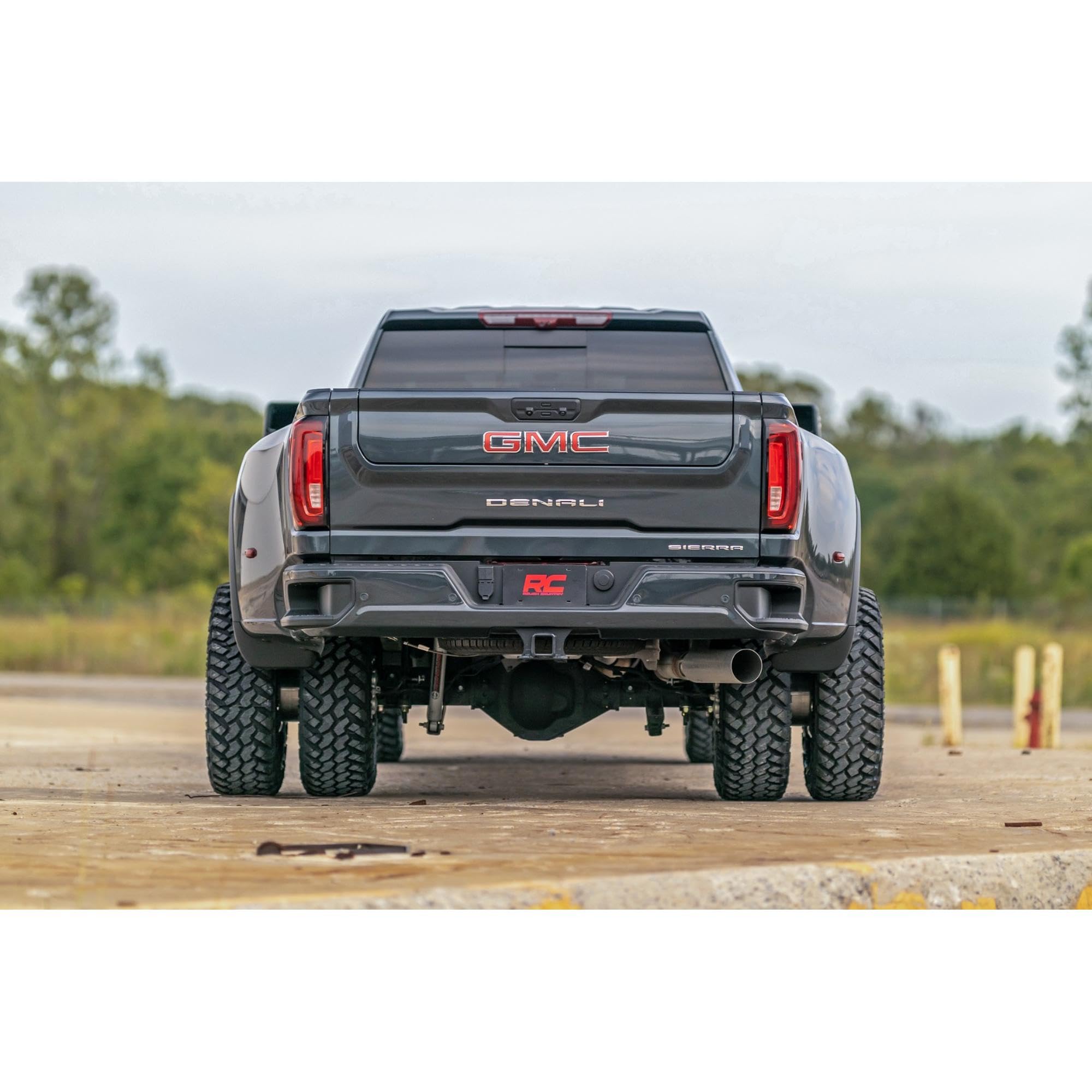 3" Rough Country Lift Kit with N3 Shocks for Chevy Silverado & GMC Sierra 3500HD (2020-2025) Dually - Red Control Arms