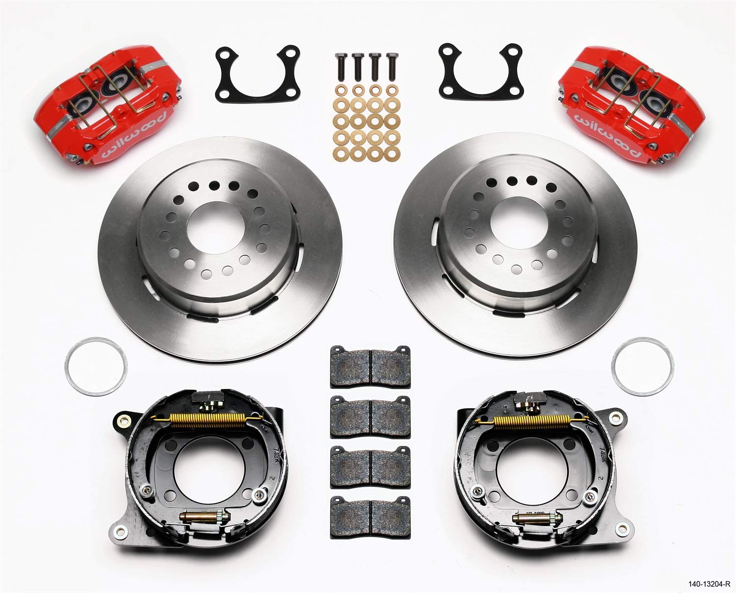P/S DP-DB Brake Kit, Red
