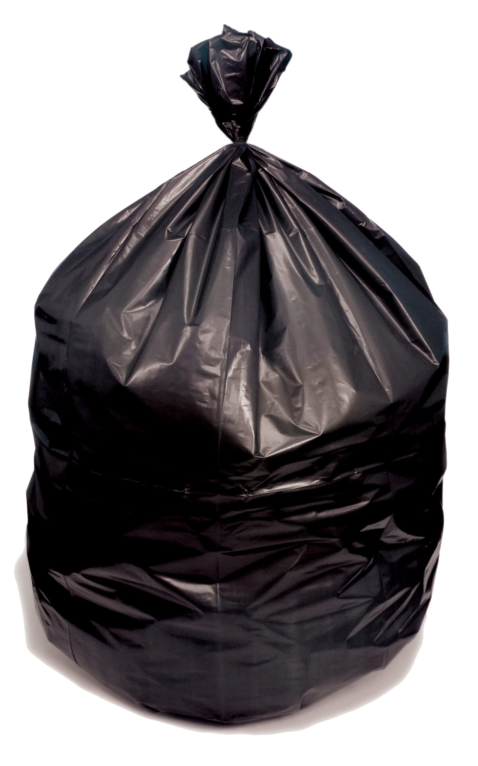 Economical X-Liner by Heritage Bag, Heavy Duty Can Liner 38"x58", Black, 1.5Mil, 100 pack