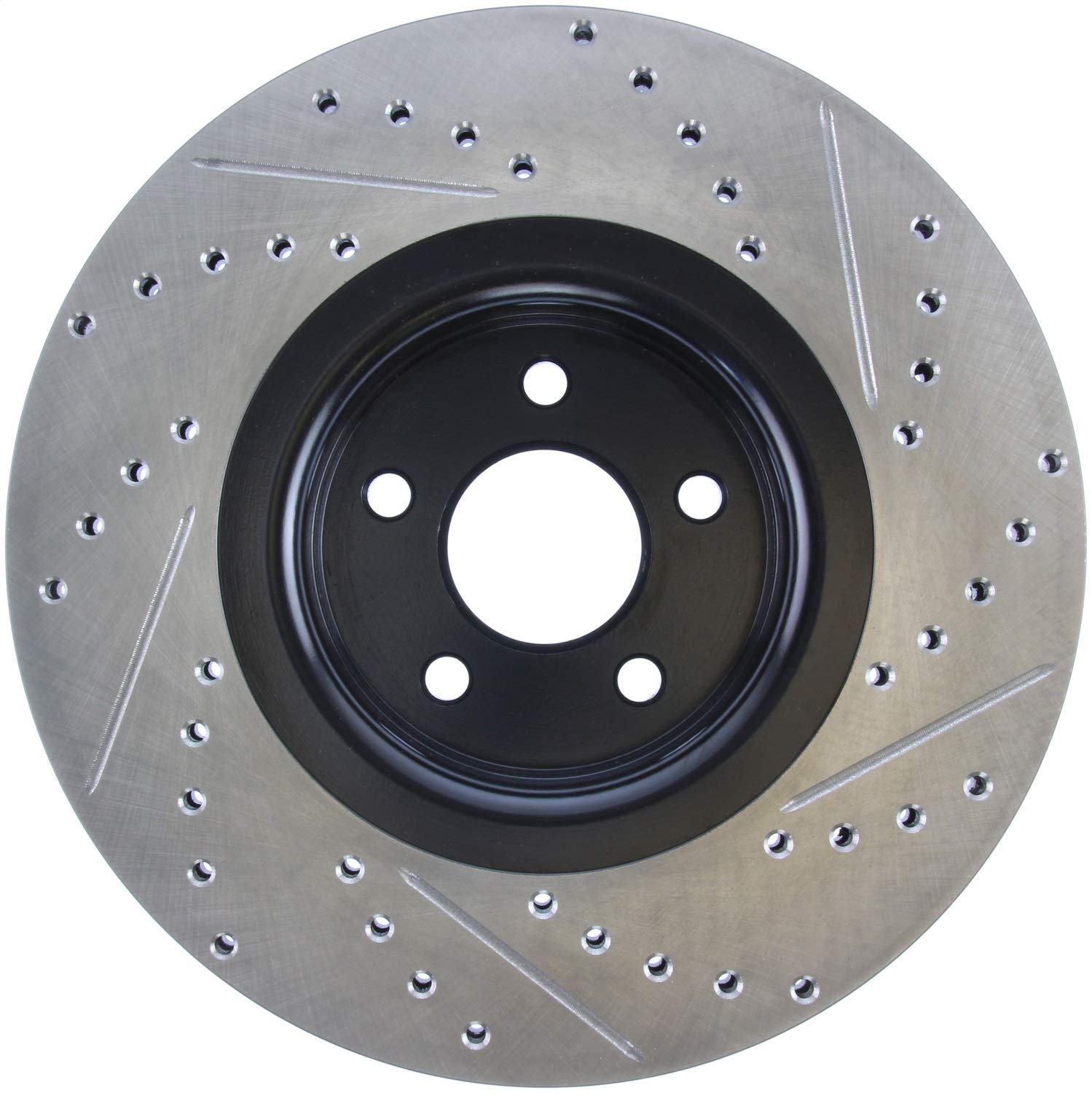 Sport Drilled/Slotted Brake Rotor StopTech 127.65146R (Front Right), 1 Pack