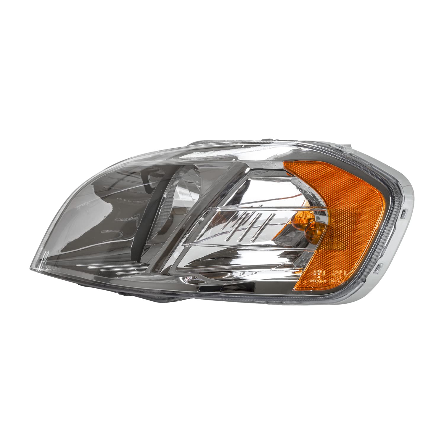 Left TYC Headlight Assembly Compatible with 2007-2011 Chevrolet Aveo