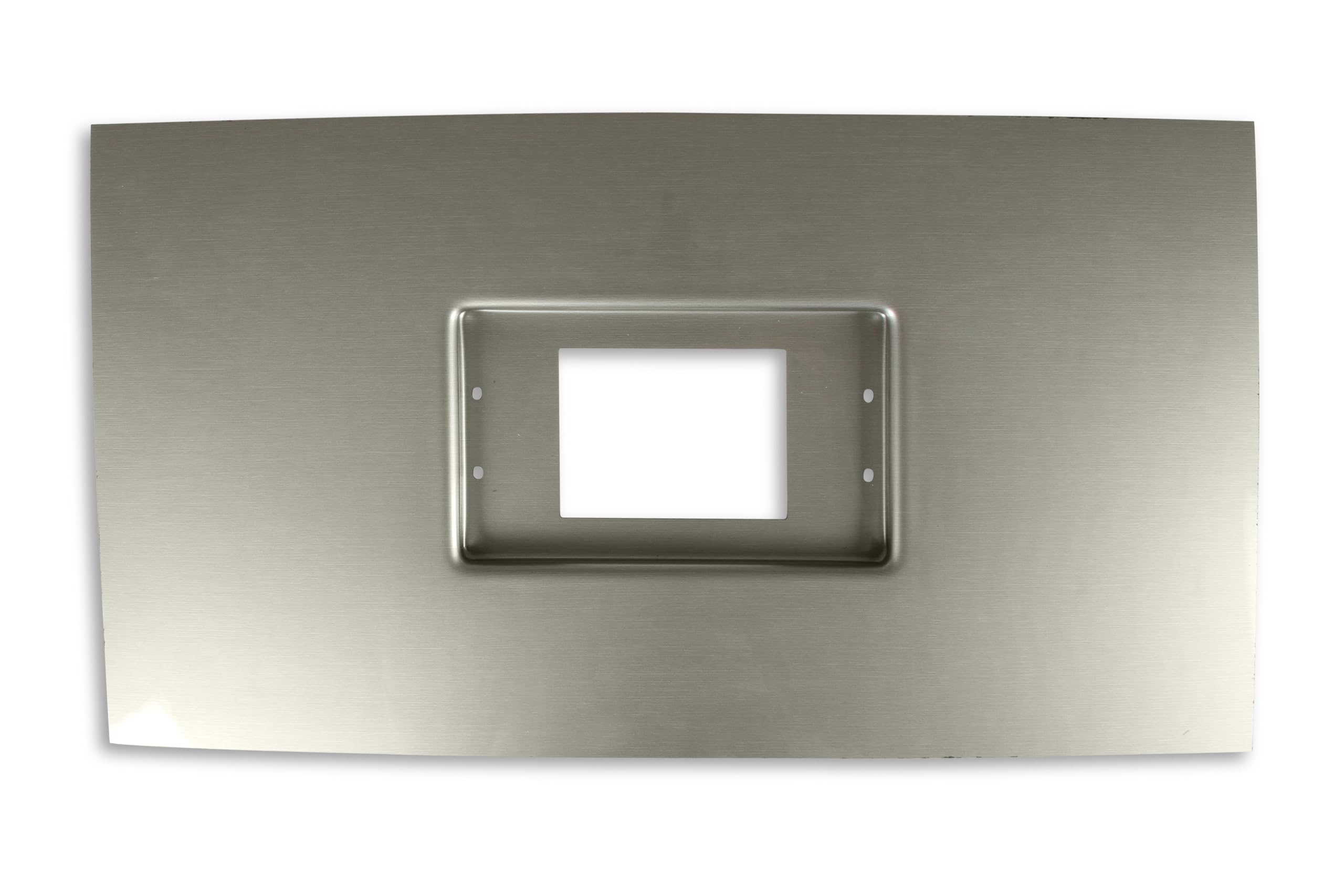Brushed Aluminum Holley EFI 553-357 Dash Panel