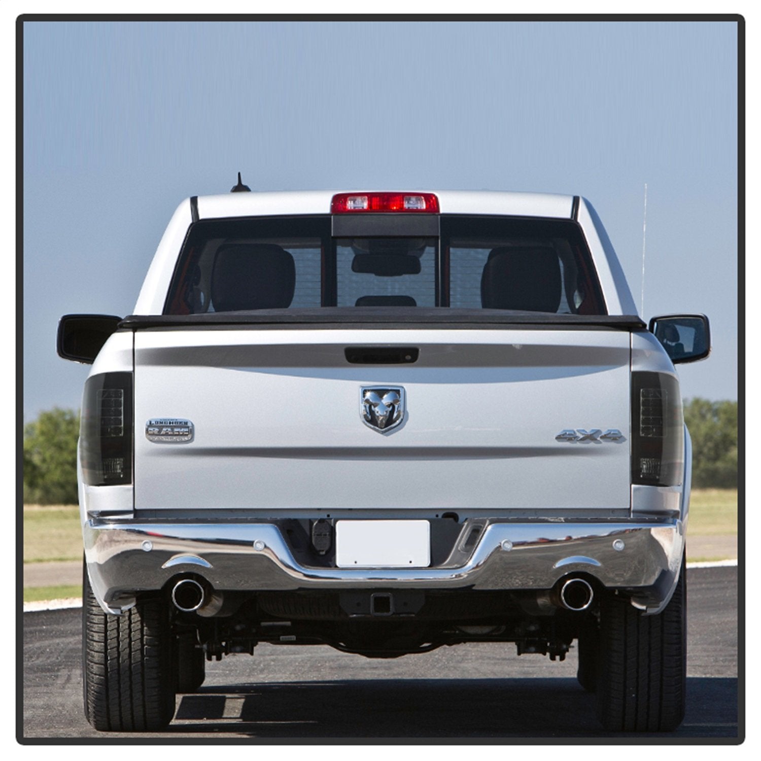 LED Tail Lights Black/Smoked Spyder Auto 5077578