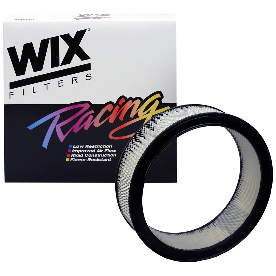Engine Air Filter WIX 42096R For Racing Applications, 4.05" Height, 11.625" Inside Diameter, 13.875" Outer Diameter
