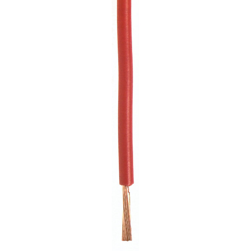 Plastic Primary Wire Wirthco 81066 Single Conductor - 12 Gauge, 100', Red