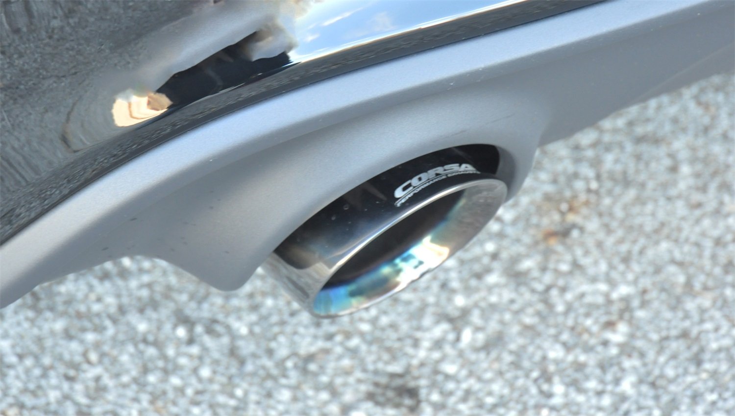 Corsa Cat Back Exhaust 14996 (W/4.5" Tips Dodge Challenger R/T Scat Pack 6.4L V8, Extreme)