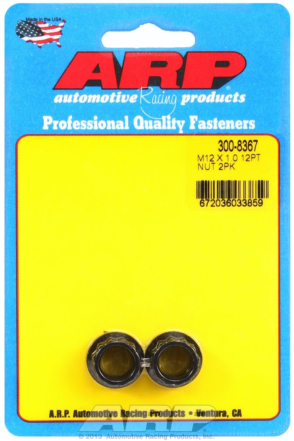 Nut Kit ARP (300-8367)