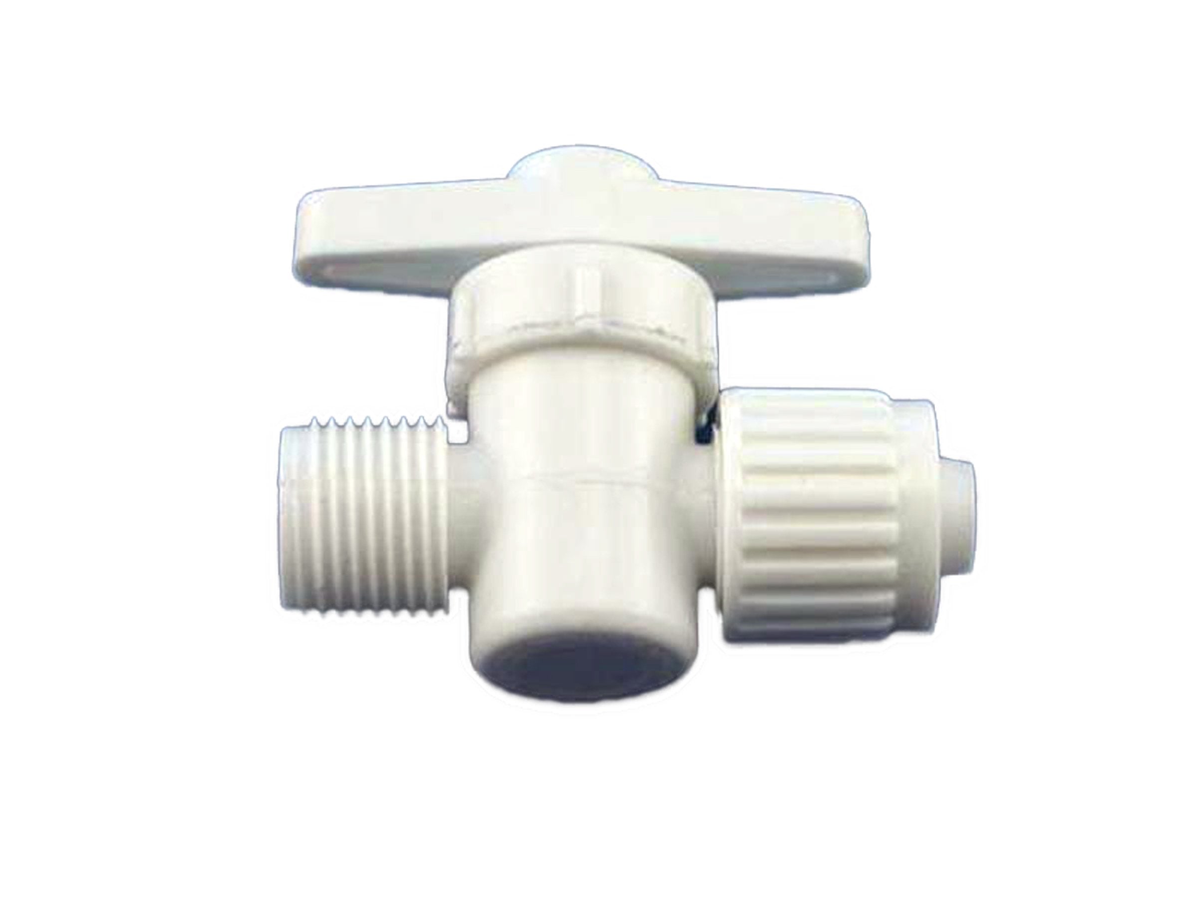 Plastic Flair-It Straight Stop Valve, 0.5" Size 16889