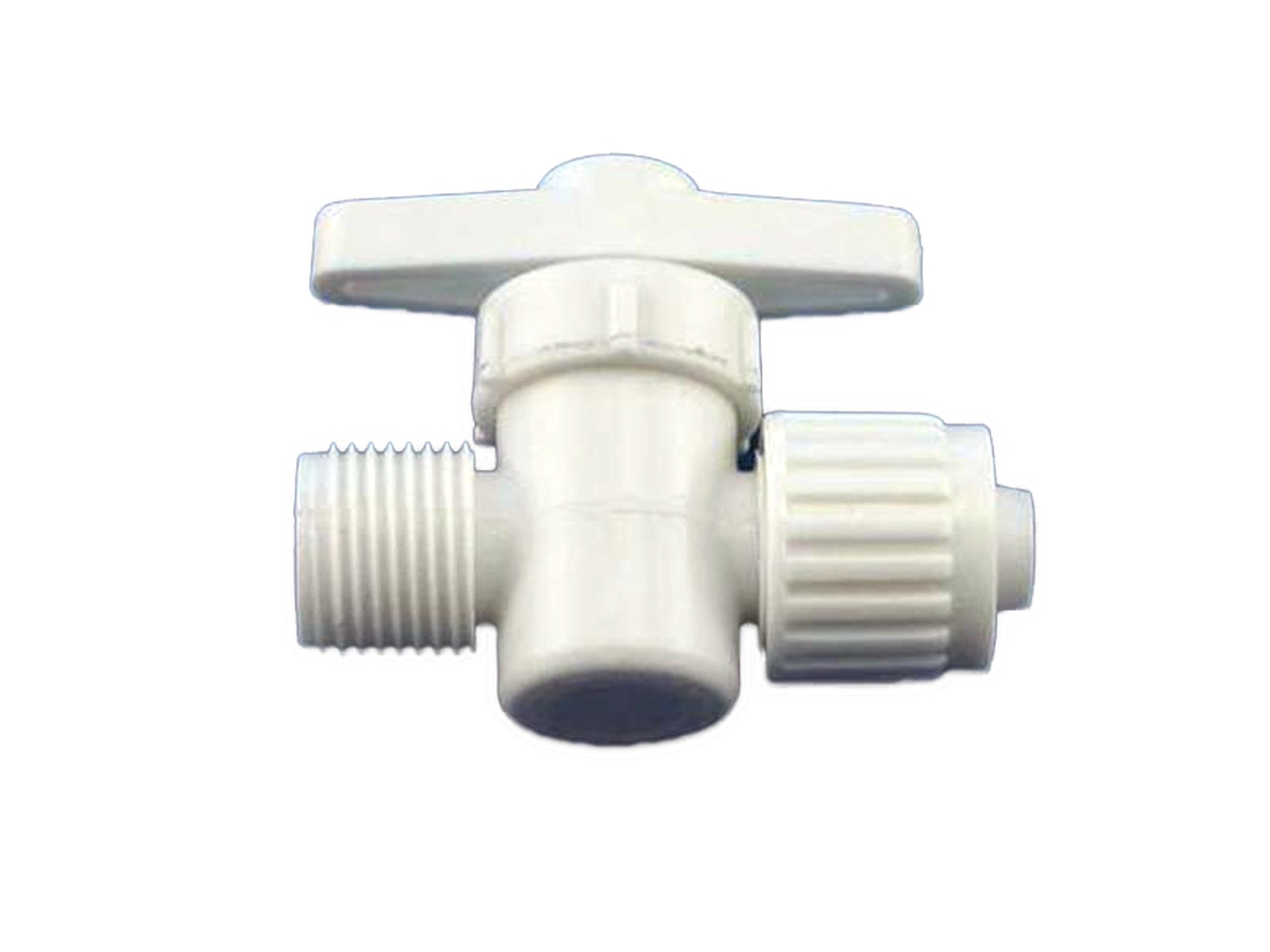 Plastic Flair-It Straight Stop Valve, 0.5" Size 16889