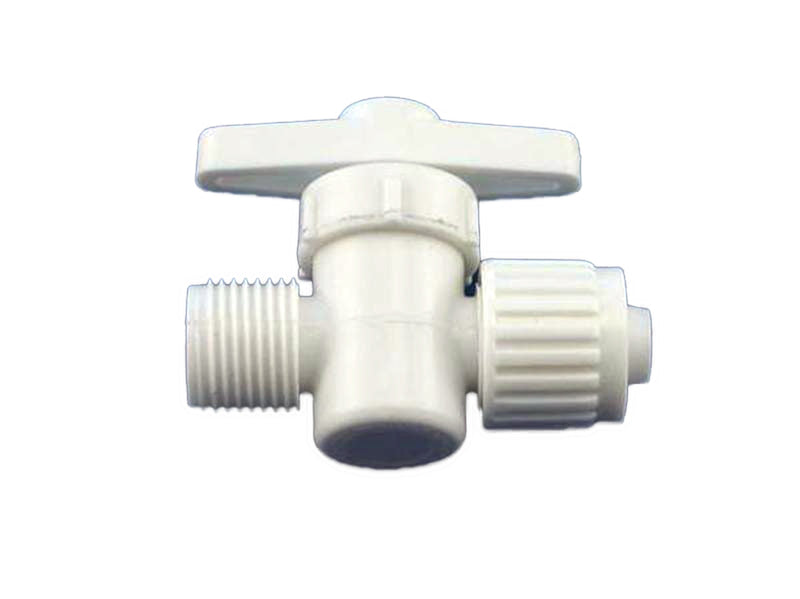Plastic Flair-It Straight Stop Valve, 0.5" Size 16889