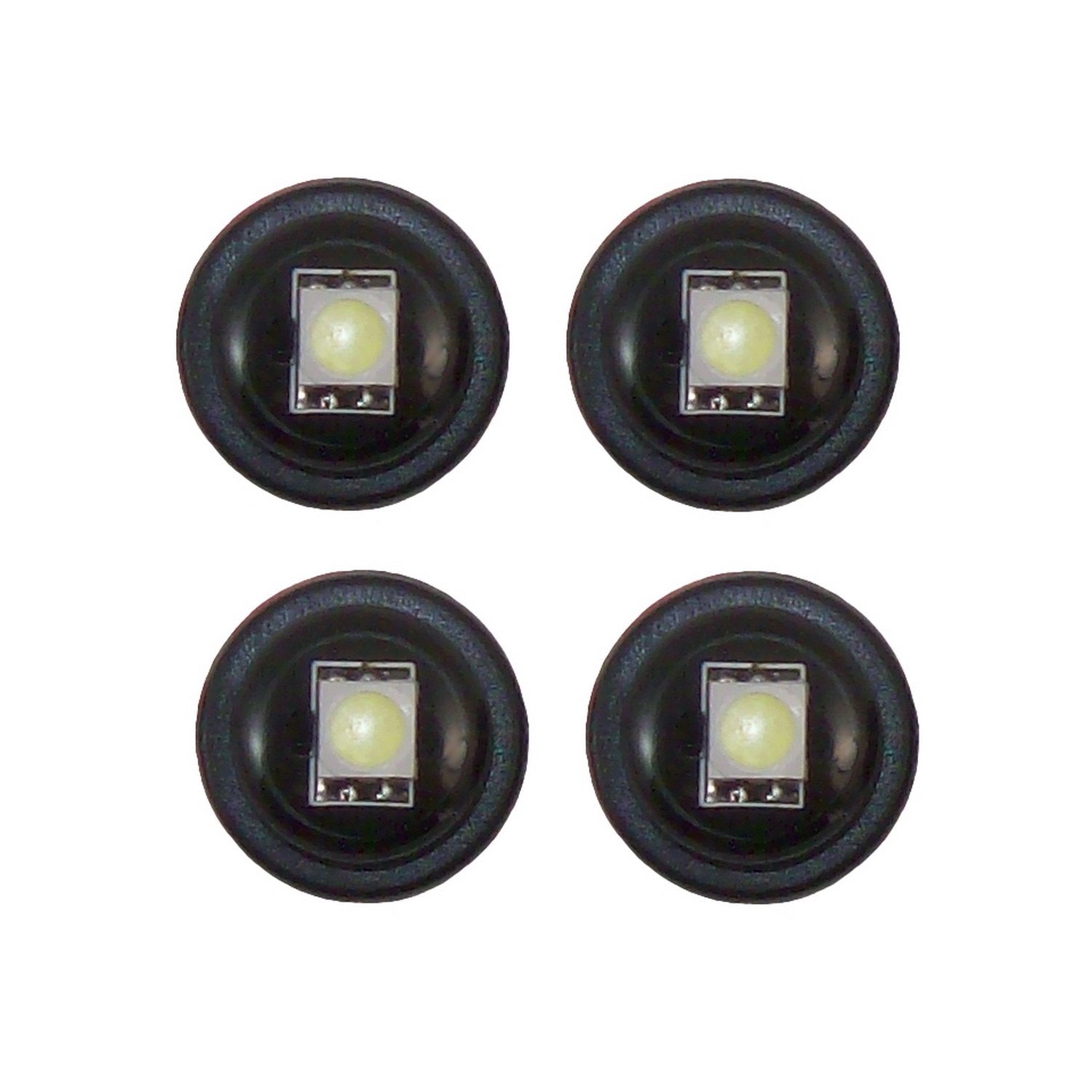 EVO Formance CIPA 93187 Ultra-Mini LED Lightning Strobes - Ultra White - Pack of 4, x-large