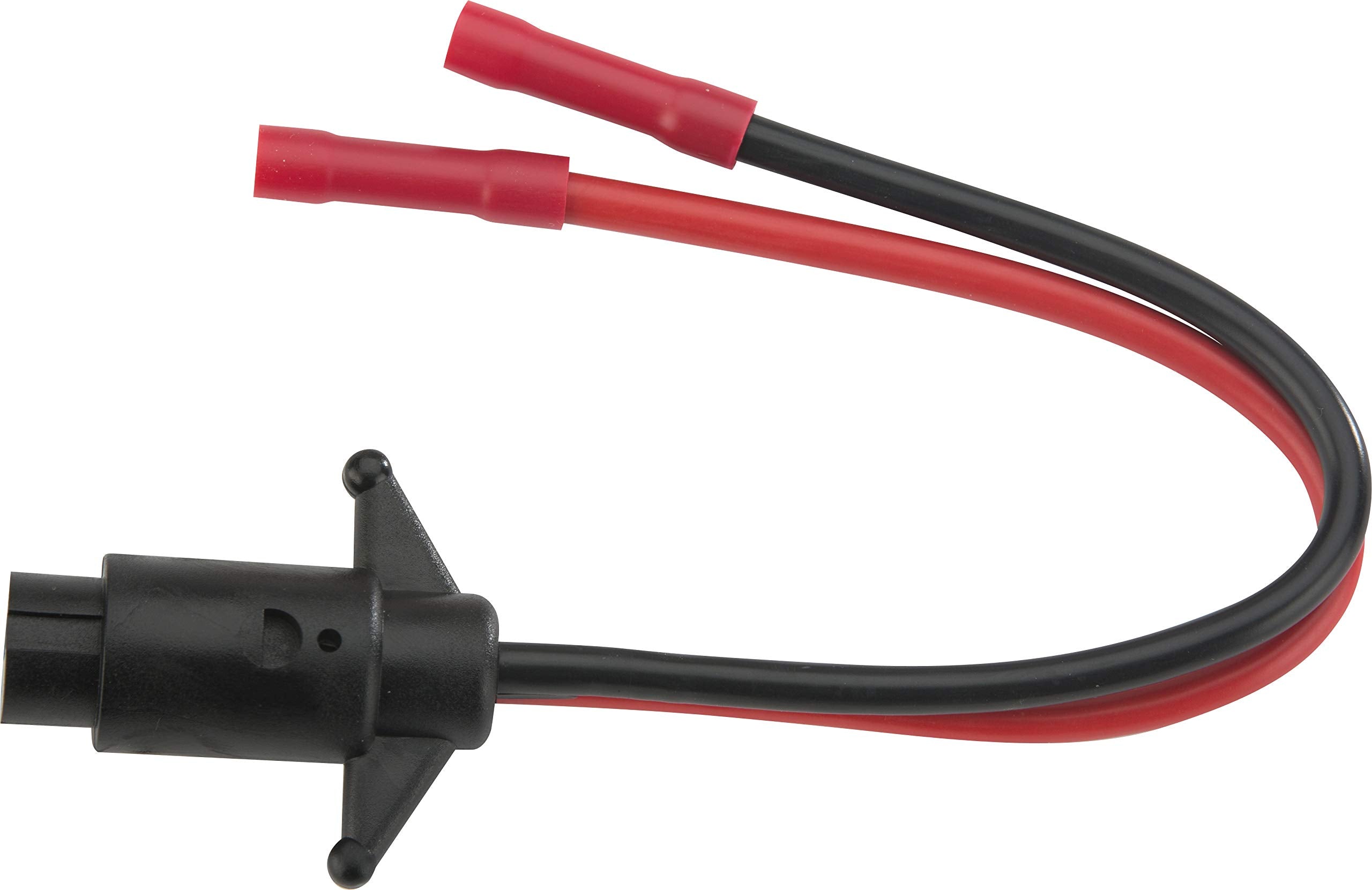 Heavy-Duty Trolling Motor Connectors attwood 14365-6 2-Wire 8-Gauge 12V Male Plug