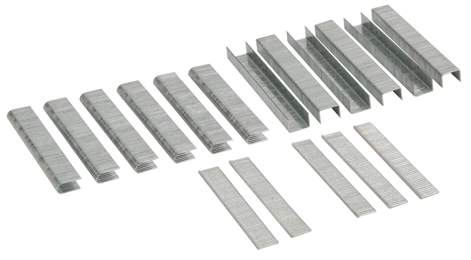 W2051 Performance Tool 900-pc Staple and Brad Nail Assortment for W2050 and 19455, Including U-Shaped Staples and Brad Nails