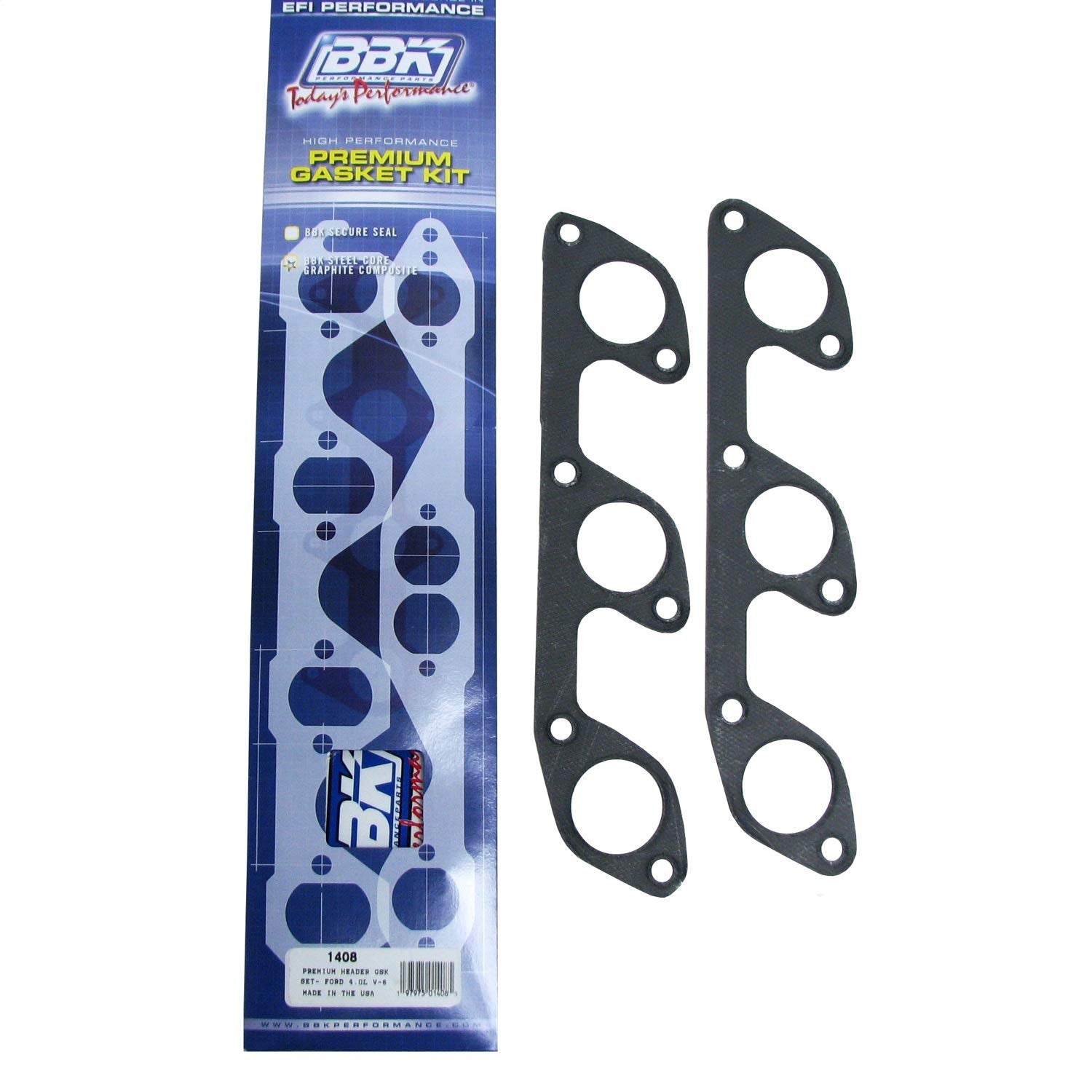 Premium BBK Exhaust Header Gaskets Set for Ford 4.0L V6
