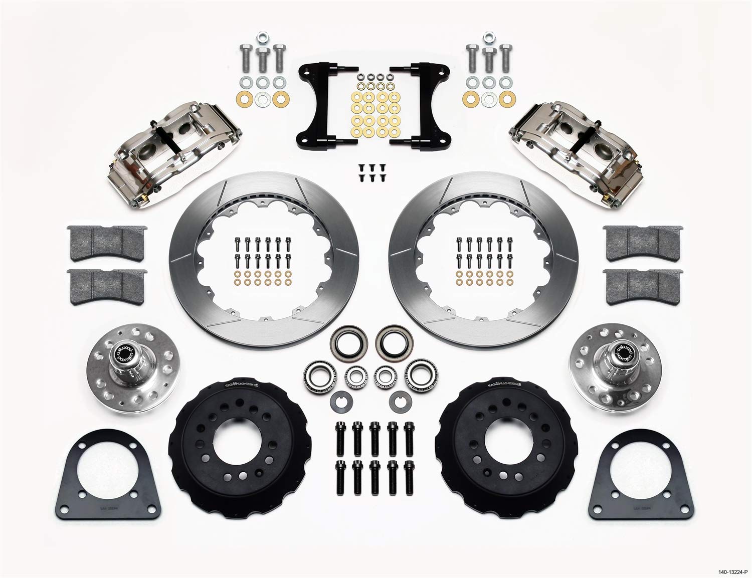 12.88" FNSL6R Hub Front Kit, Polished