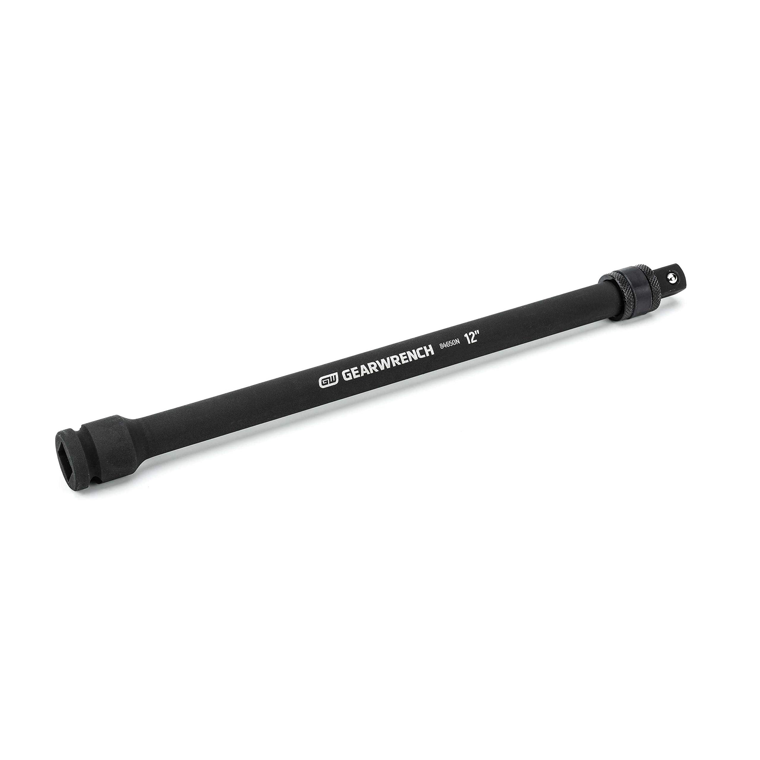 1/2" Drive GEARWRENCH Locking Impact Extension Set Includes 3", 6" & 12" - 84951N 3 Pc.