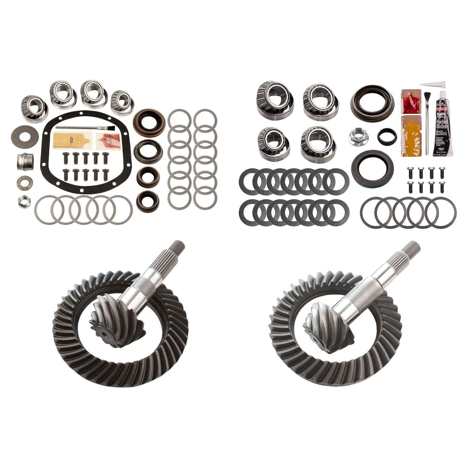 Motive Gear-Differential Complete Ring and Pinion Kit-MGK-110 Jeep TJ-Front and Rear Differential Ring and Pinon Front and Rear Complete Kit