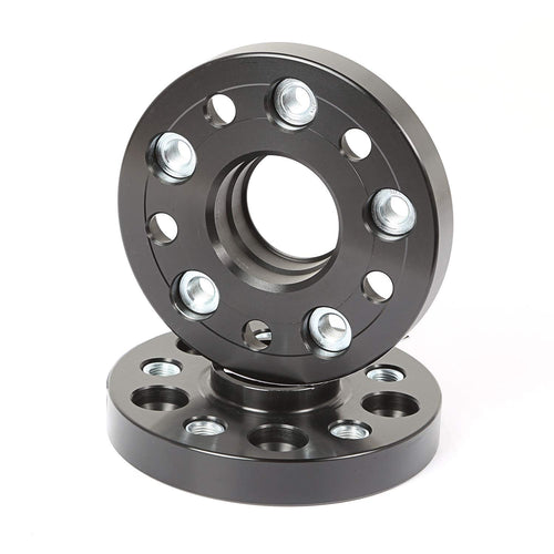 Wheel Spacer Kit, Rugged Ridge Black, 1 Inch/25 mm | 15201.19 | Fits 2010-2017 Volkwagen Amarok