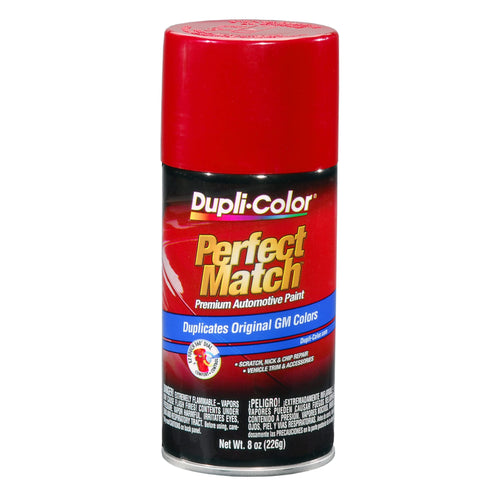 Dupli-Color Perfect Match Automotive Spray Paint – Torch Red General Motors, 70 WA9075, 9076 – 8 oz. Aerosol Can